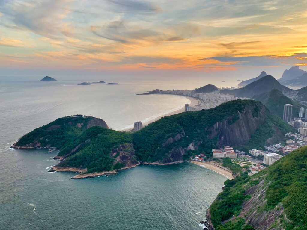 Picture of a green landscape in Brazil